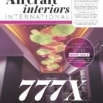 Lonseal Aircraft Flooring featured in Aircraft Interiors International magazine on page 202, "Luxury Flooring".